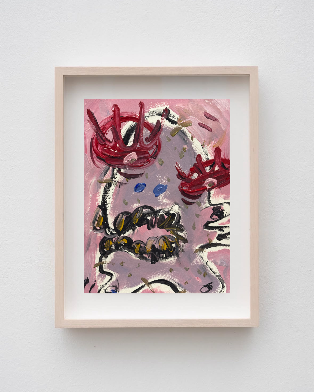 UNTITLED (monster)
Acrylic on paper
29,7 x 21 cm
2026