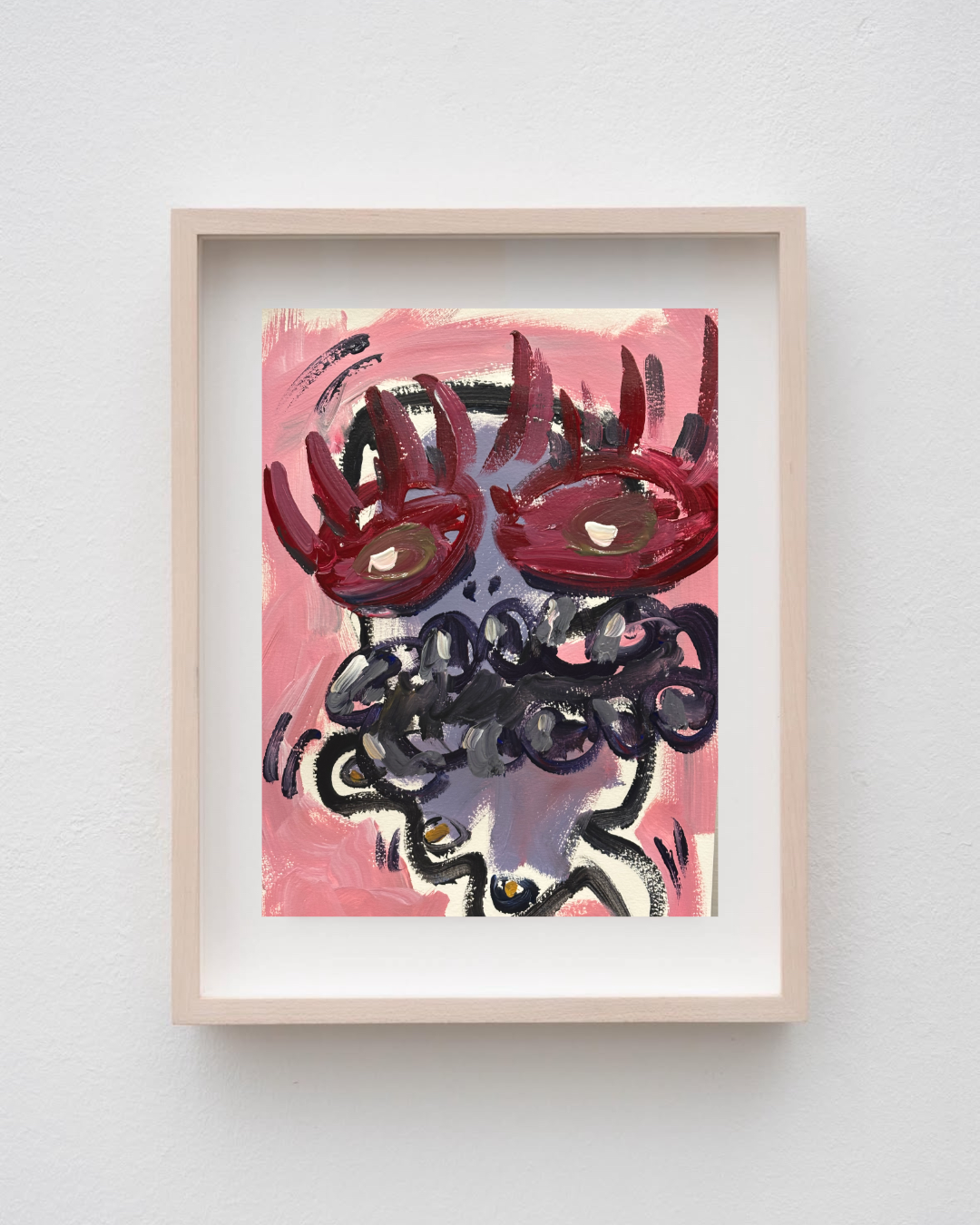 UNTITLED (monster)
Acrylic on paper
29,7 x 21 cm
2026