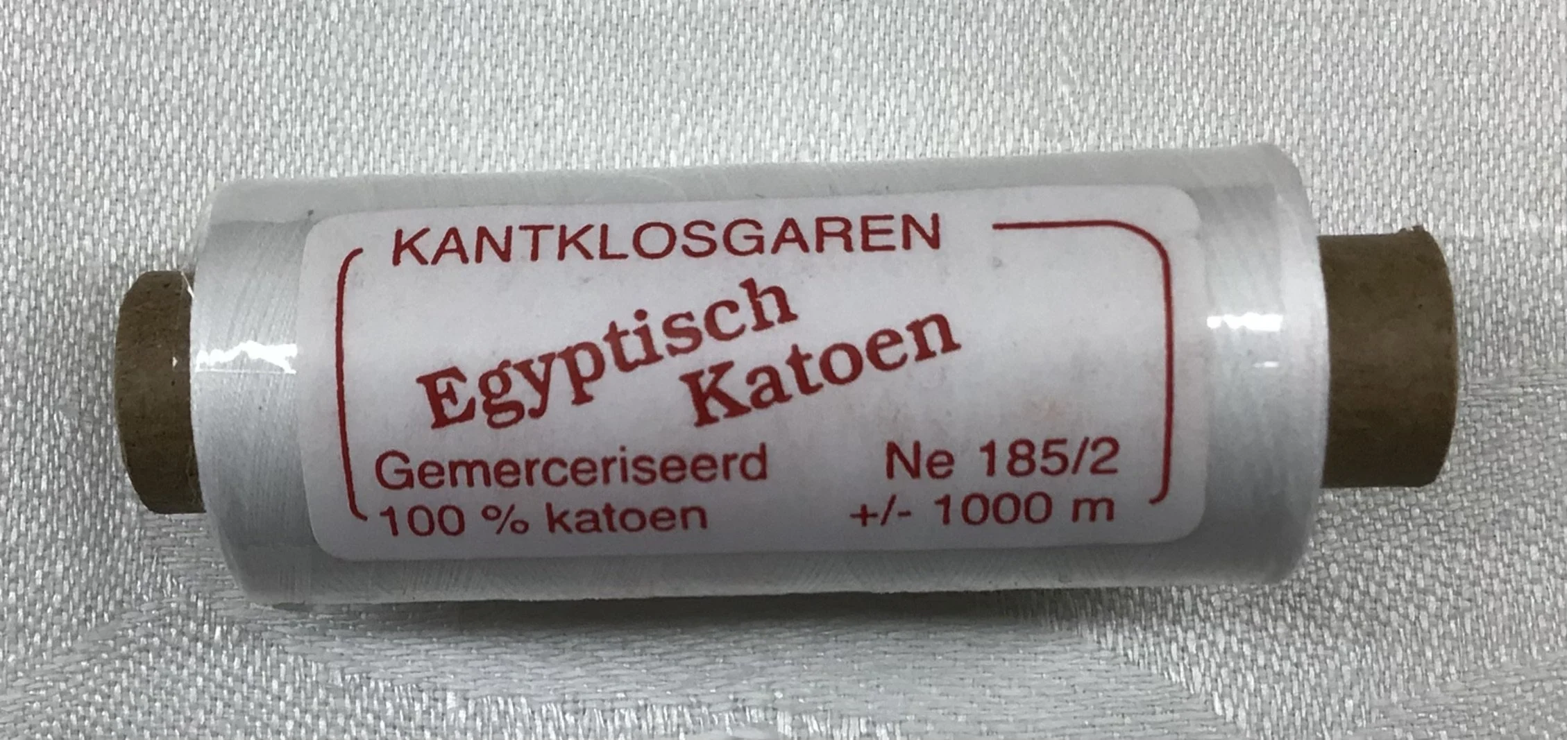 Egyptian Cotton 185/2 White