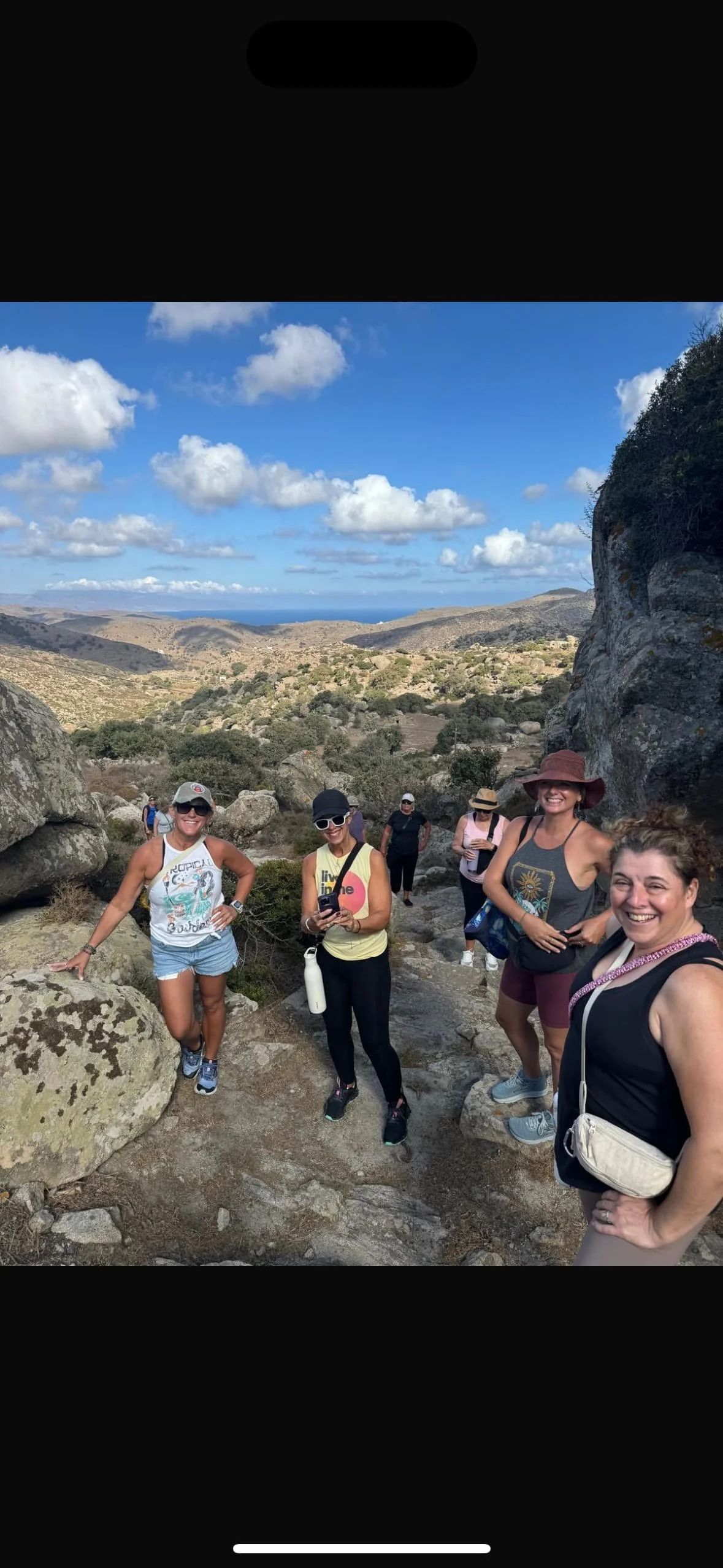 Group of Women on Beautiful Hike