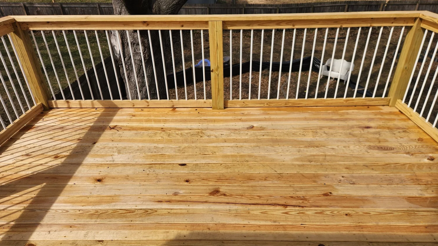 Prairie Village deck transformation - after