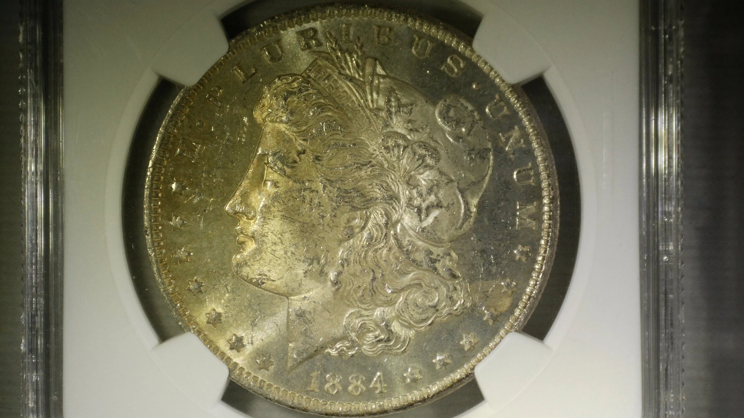 1884-O American "Morgan" Dollar NGC MS62
