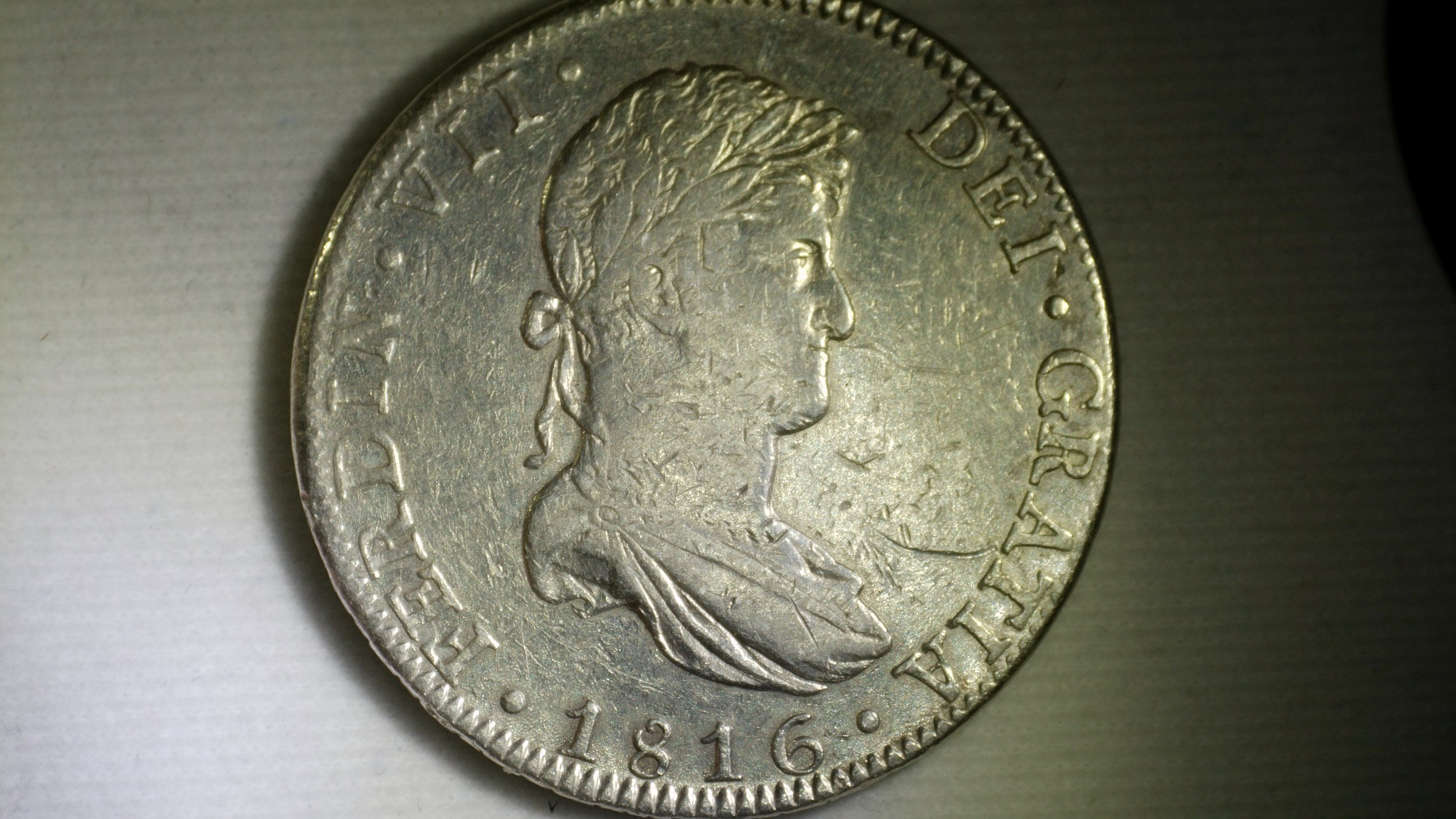 1816 Mo JJ New Spain. Mexican War of Independence. Ferdinand VII. 8 Reales