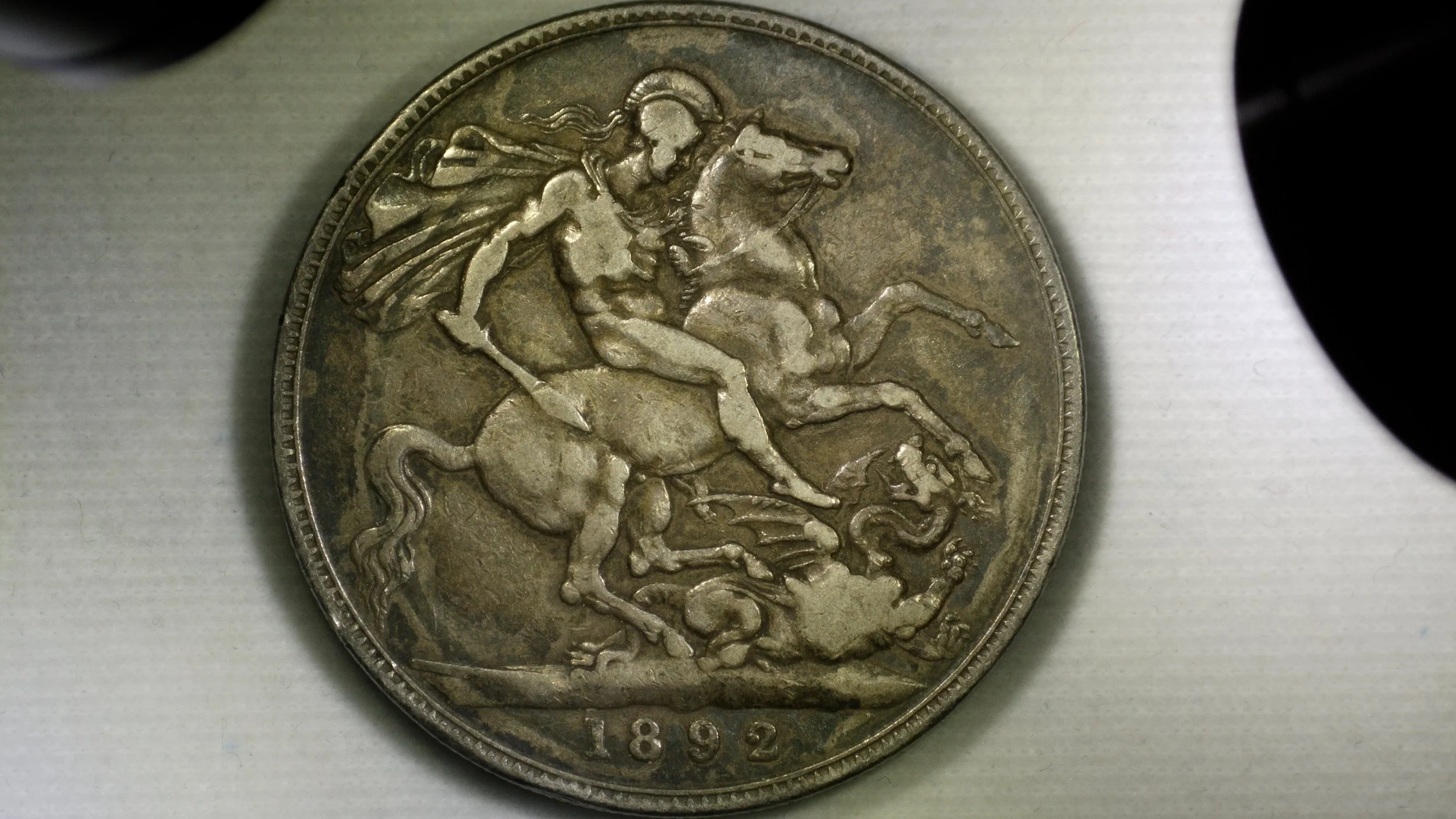 1892 Queen Victoria (1837-1901) 2nd portrait Silver Crown