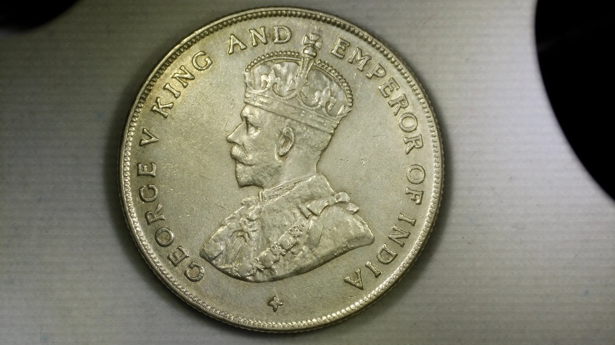 1919 Straits Settlements (British Malaysia) 1 Dollar - George V