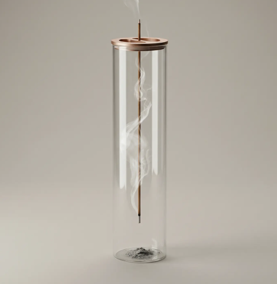 Glass Incense Burner