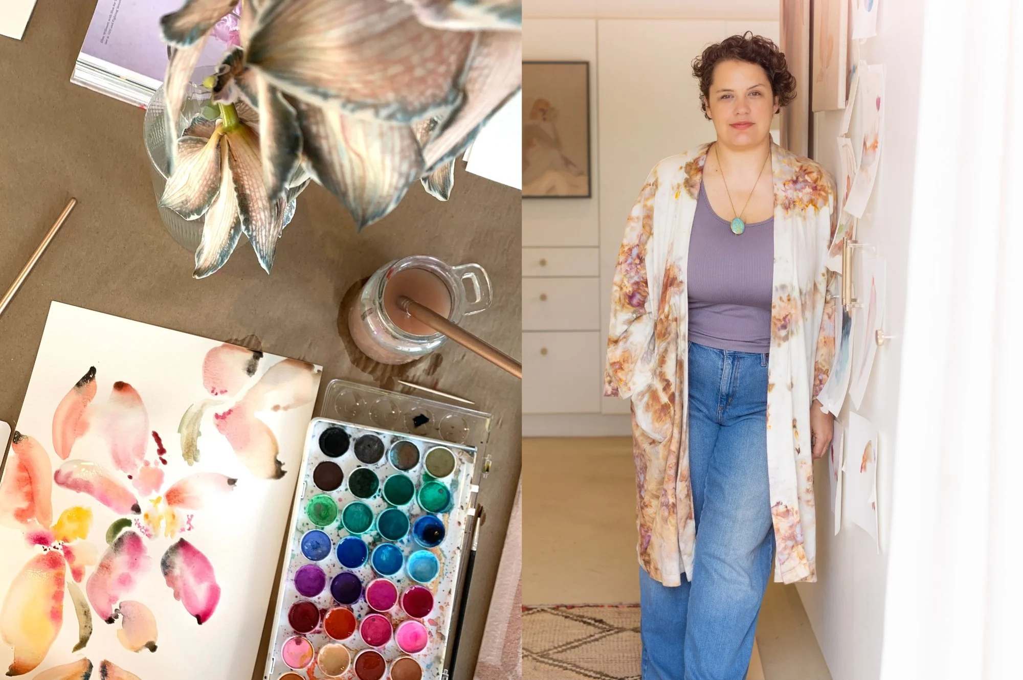 Spring Florals Watercolor Workshop