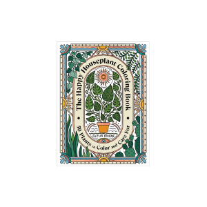 Happy Houseplant Coloring Book