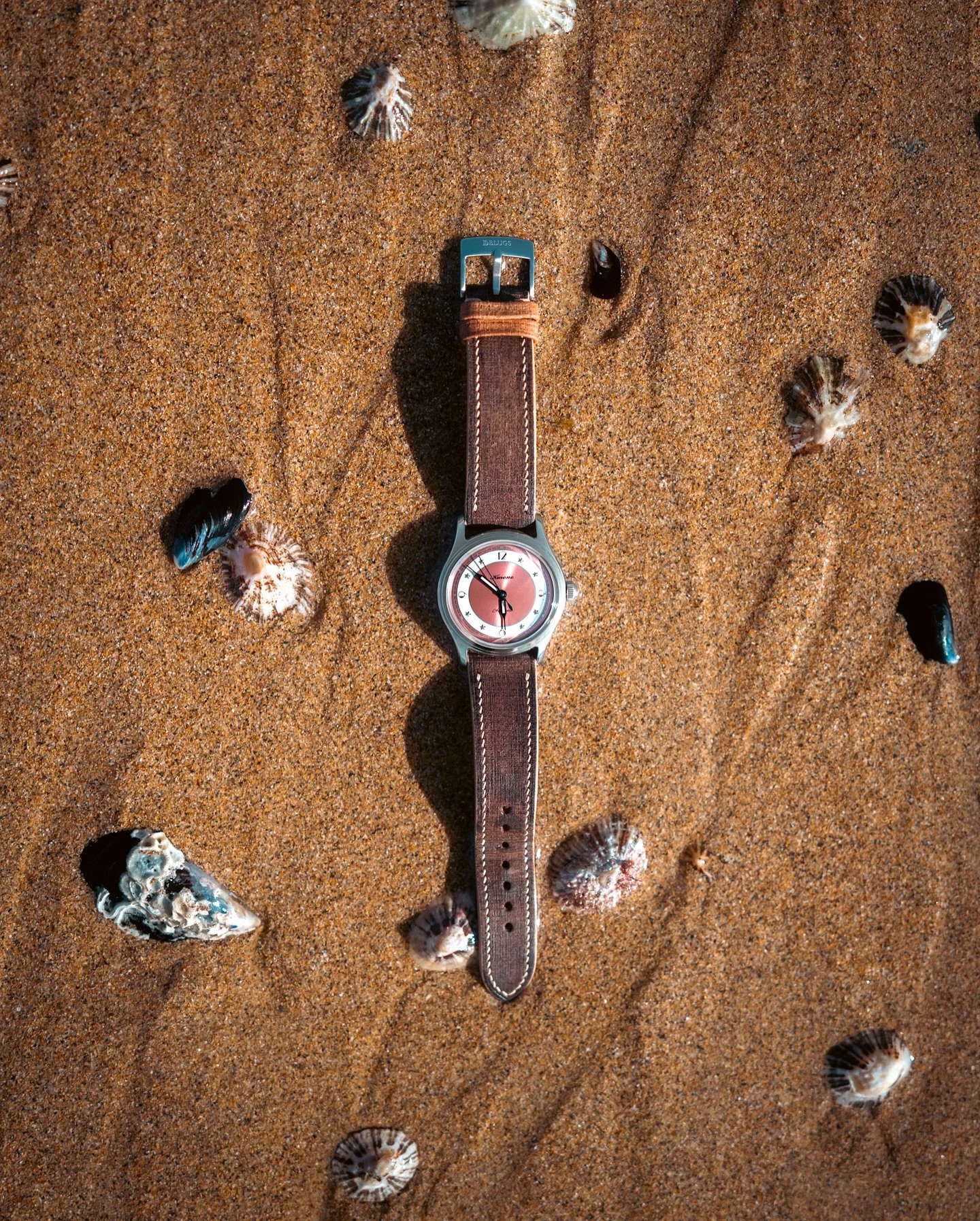 I’ve found that the smaller the watch is in a photo, the less well it performs on watchsta-gram. While I totally understand that I realize that sometimes I let that limit me to only posting hero shots. In Portugal, I loved this idea of my watch