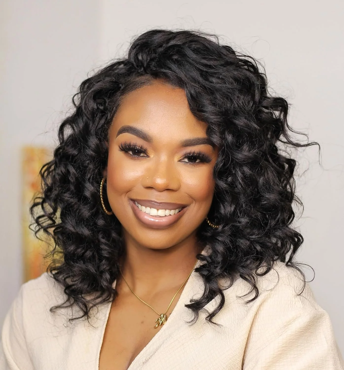 Ocean Wave Crochet Hair Curly - 8 Packs Pre-Looped
