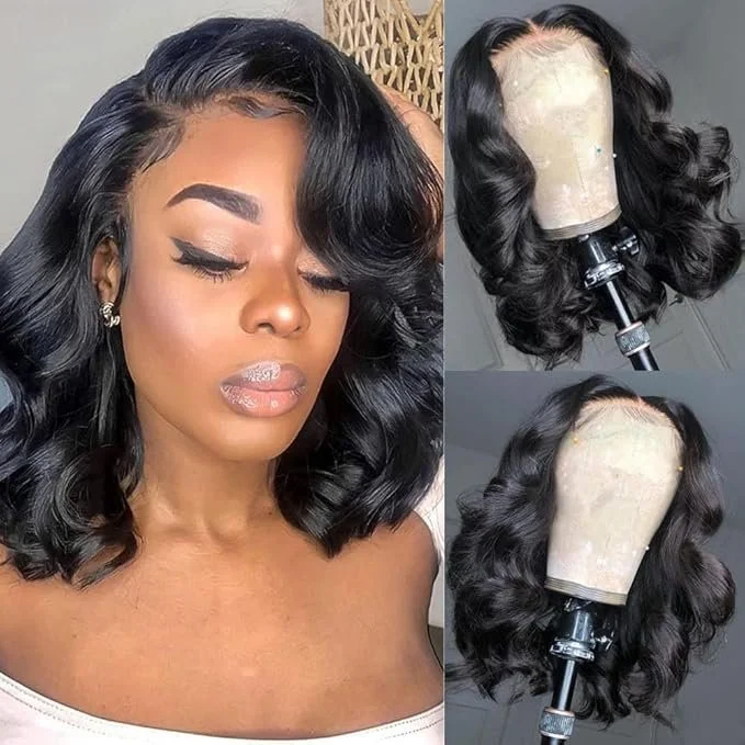 13x4 Brazilian Body Wave Pre-Plucked Transparent HD Lace