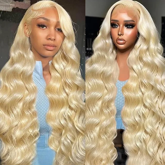 100% Human 13x4 613 Body Wave Pre-Plucked HD Lace 30"