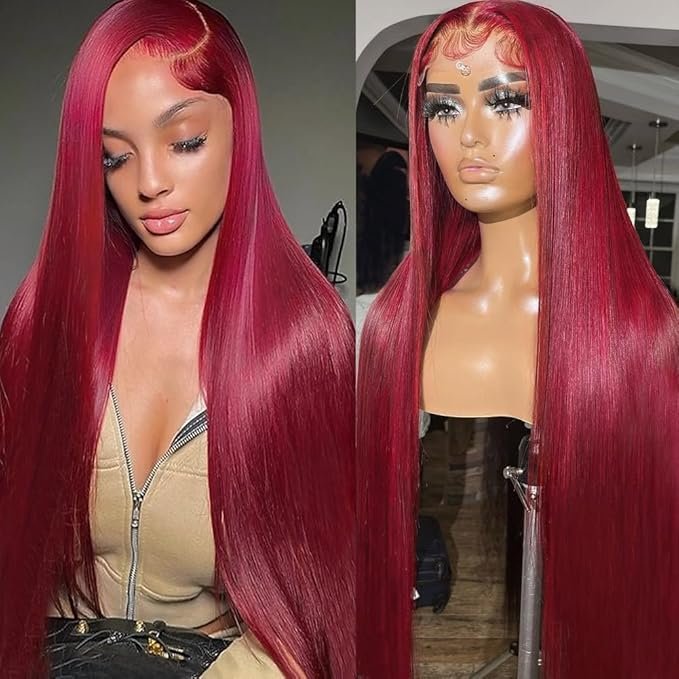 13x4 Straight 99J 180% Density with Baby Hair