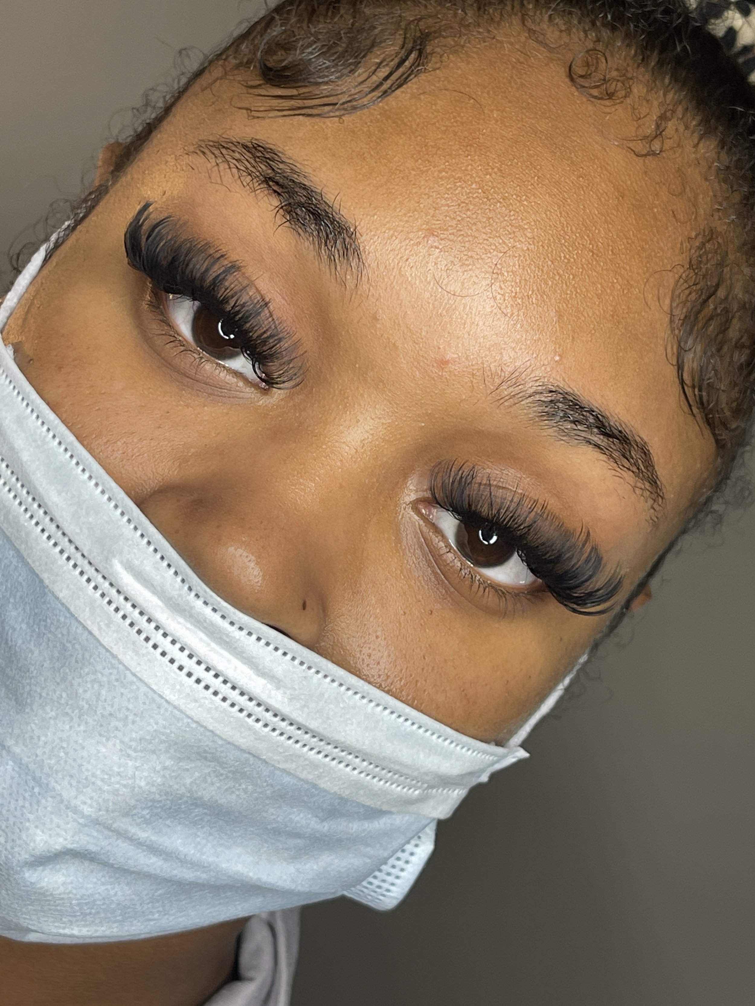 Volume lash extensions by Beautified Aesthetics in Memphis, TN