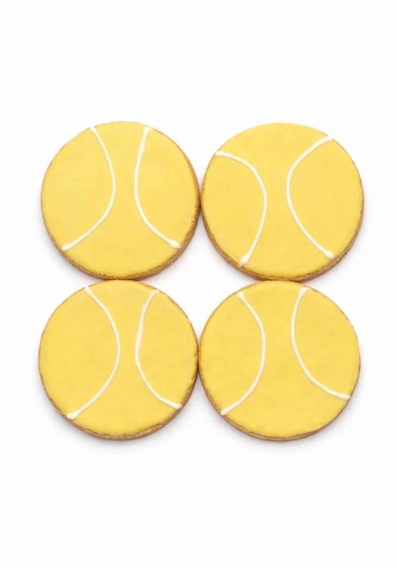 Tennis Ball Cookie