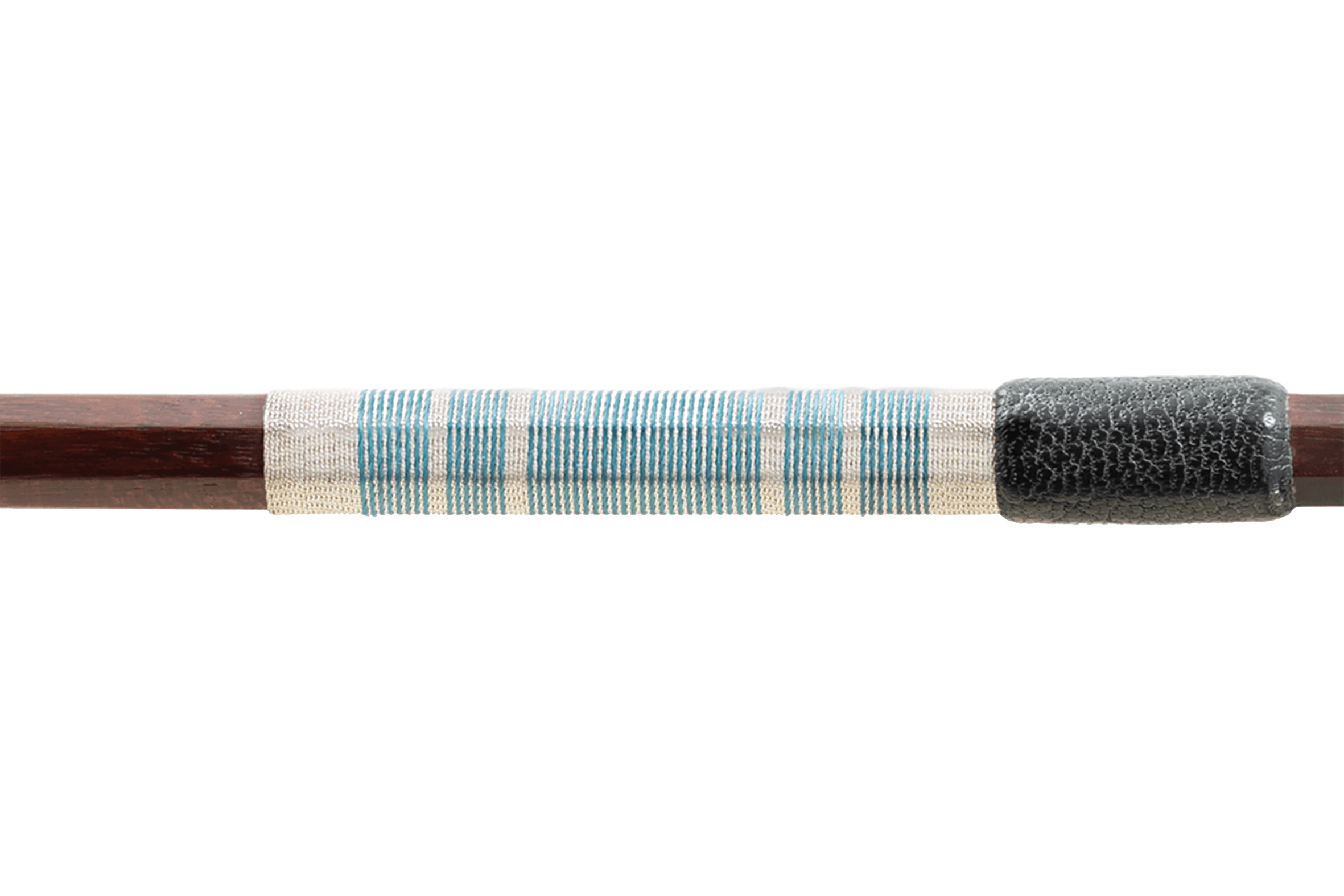 tinsel and silk violin bow lapping