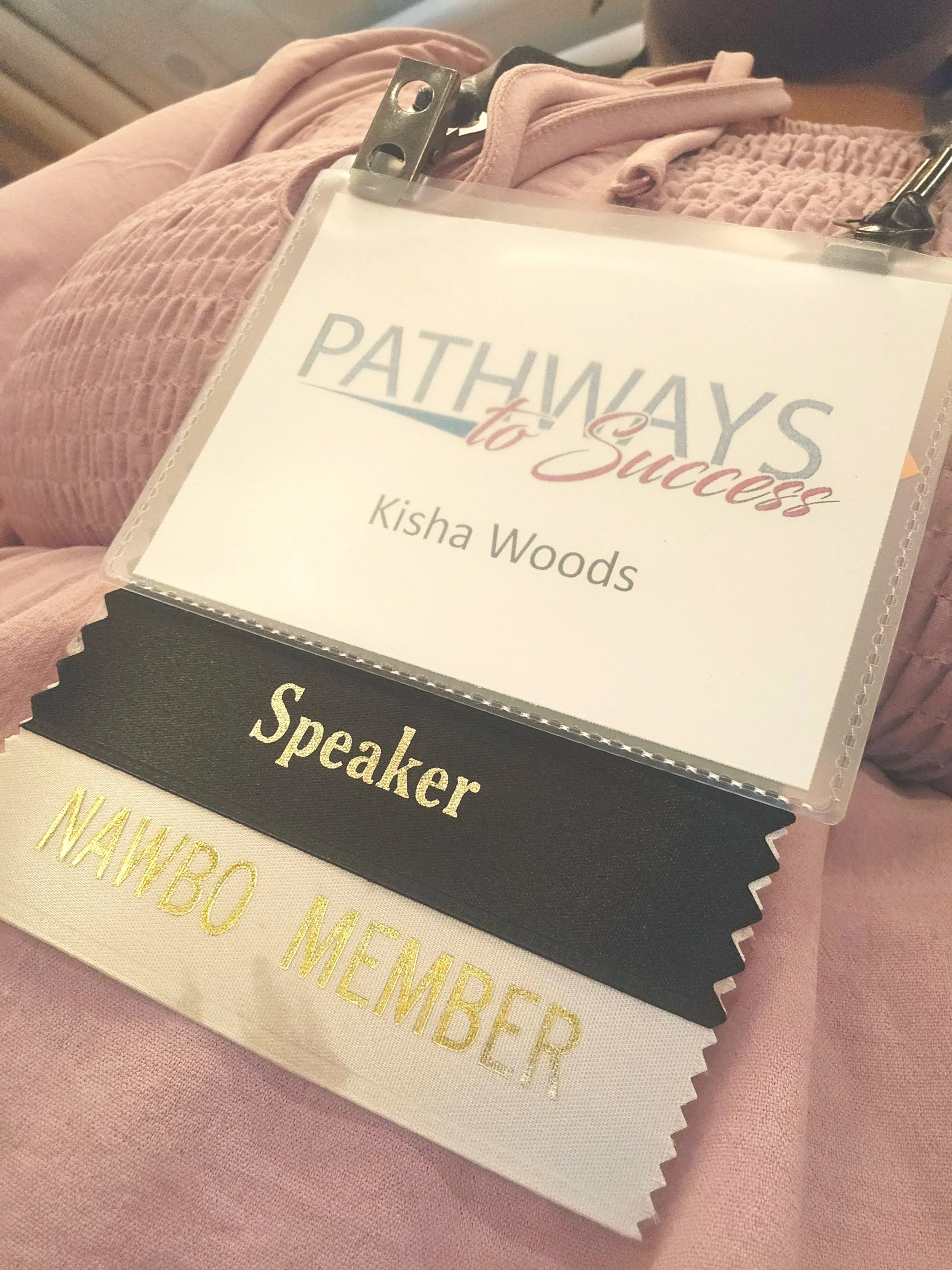 Image of Kisha Woods speaker from the Pathways to Success conference in September 2025