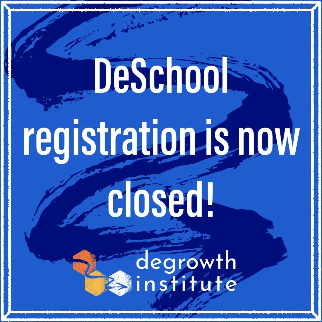 Registration for DeSchool 2025 is now closed! Thank you everyone who registered, we're so excited to see you all next month in Chicago! DeScholars, you will be hearing from us shortly with more program and orientation information.