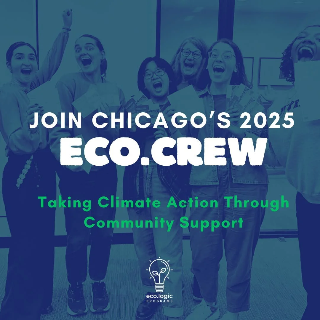 Our friends at @eco.logic.programs are putting together a fantastic cohort for community climate action in Chicago. Check out the details below:

Do you have climate anxiety and feel like you can&rsquo;t relate to anyone about it? 
Find a unique comm