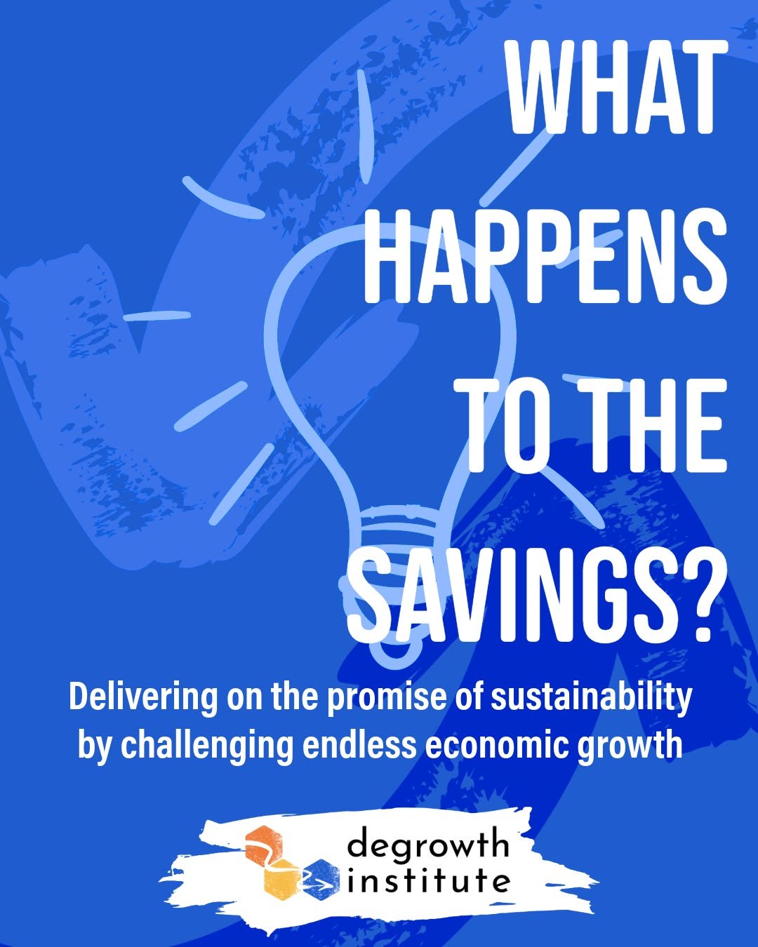 The next installment in our Challenge to Growth (C2G) series is out now!

What Happens to the Savings?: Delivering on the Promise of Sustainability by Challenging Endless Economic Growth.

This brief examines how the savings from sustainability effor