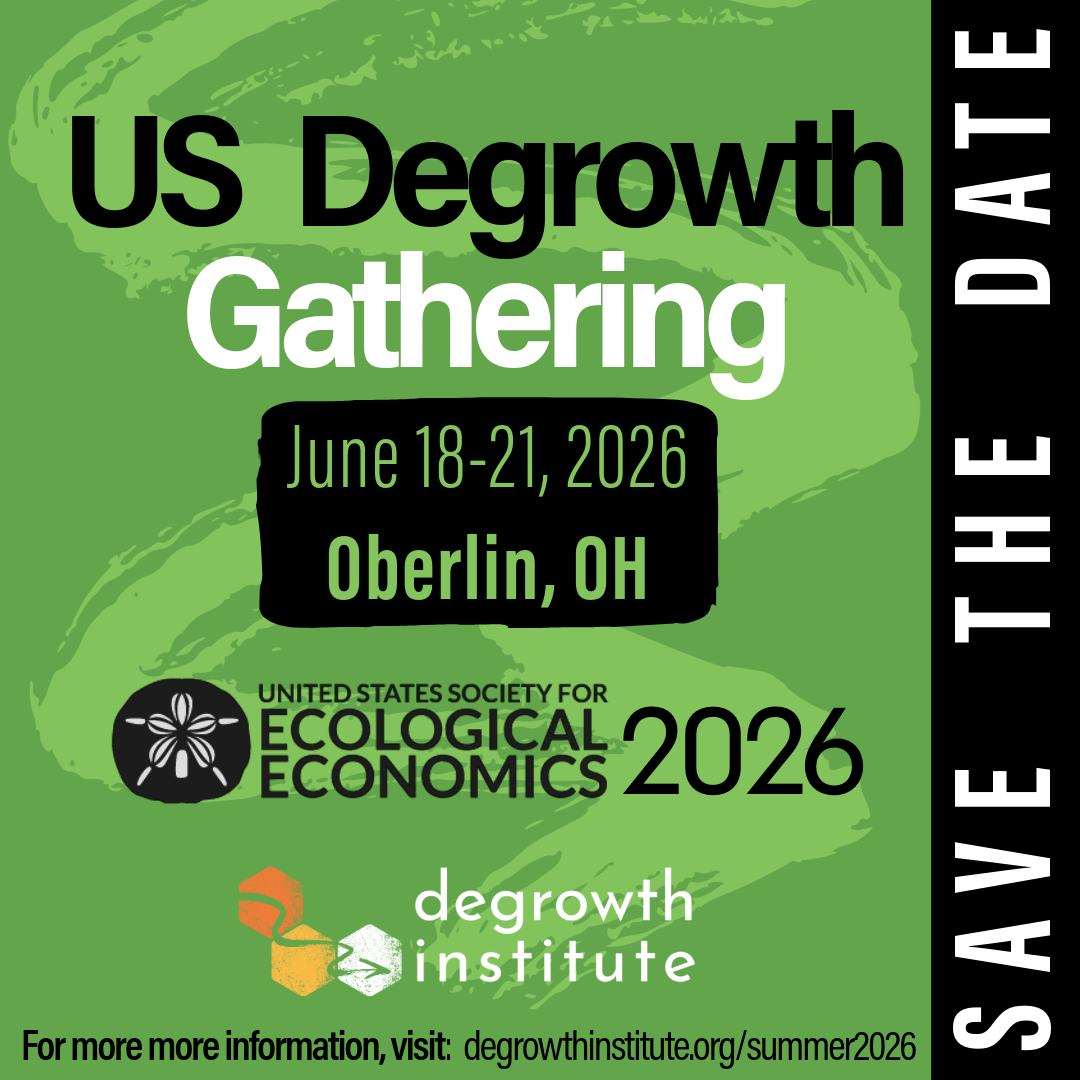 US Degrowth Gathering 2026 - Oberlin