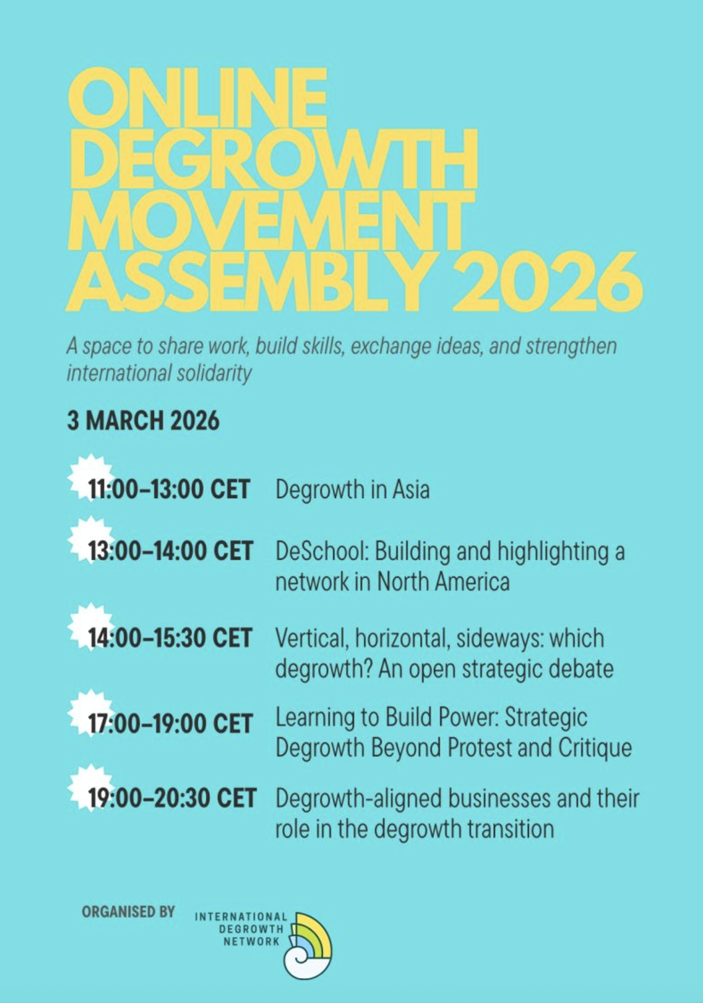 DGI @ Online Degrowth Movement Assembly (Session 2)