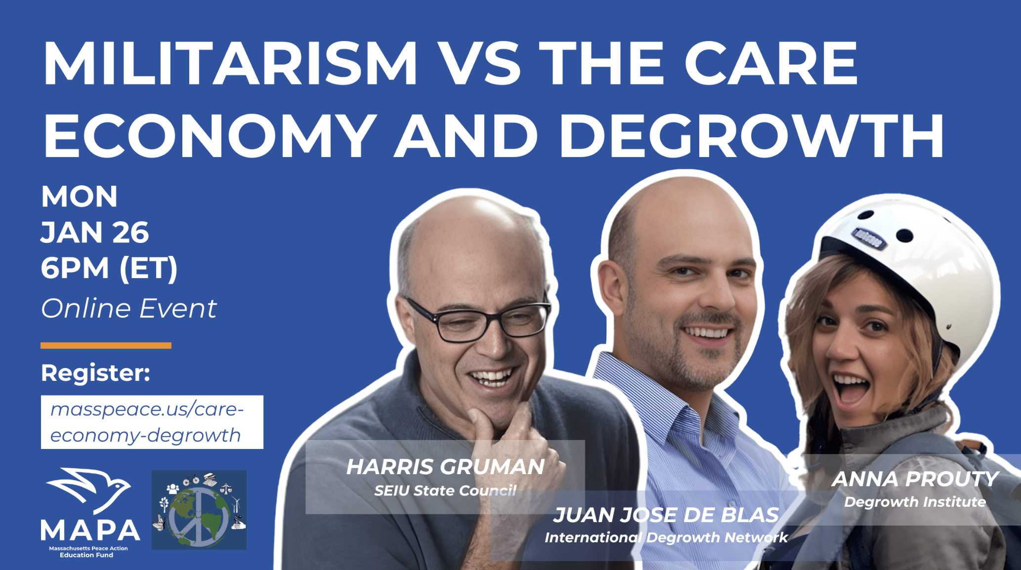 Militarism vs. The Care Economy & Degrowth