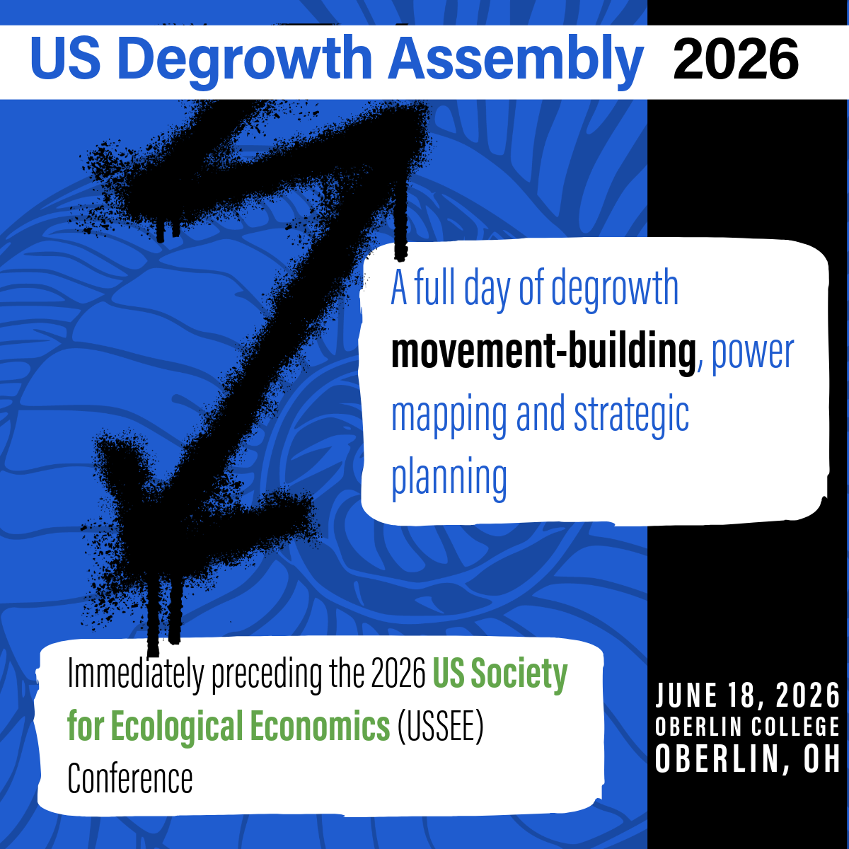 US Degrowth Assembly + USSEE 2026 Conference