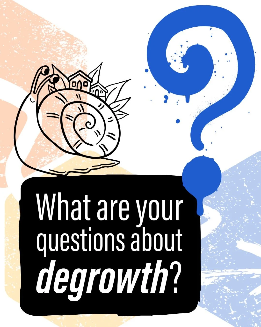 🐌 Happy Global #Degrowth Day! 

At Degrowth Institute, we define degrowth as "a just transition to a smaller global economy." We believe that a limit on economic size is necessary to create lasting #sustainability and bring human activity 