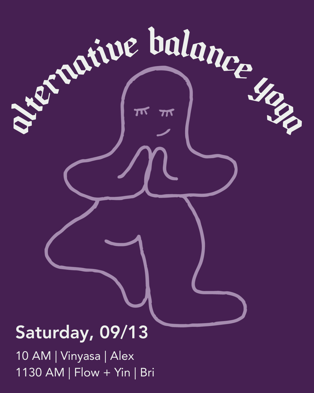 September | Alternative Balance Yoga