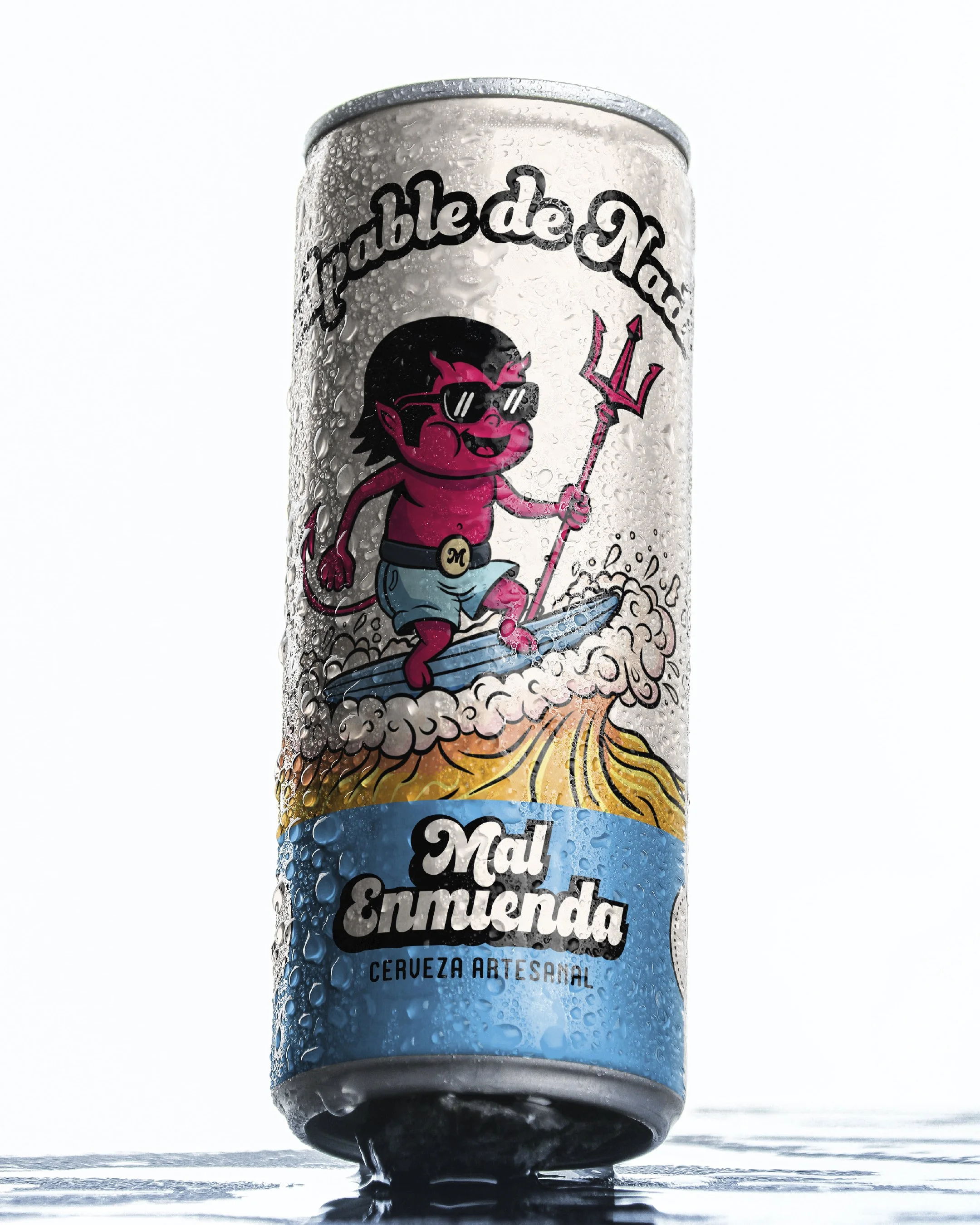 Diseño de etiqueta para cerveza artesanal - Mal Enmienda