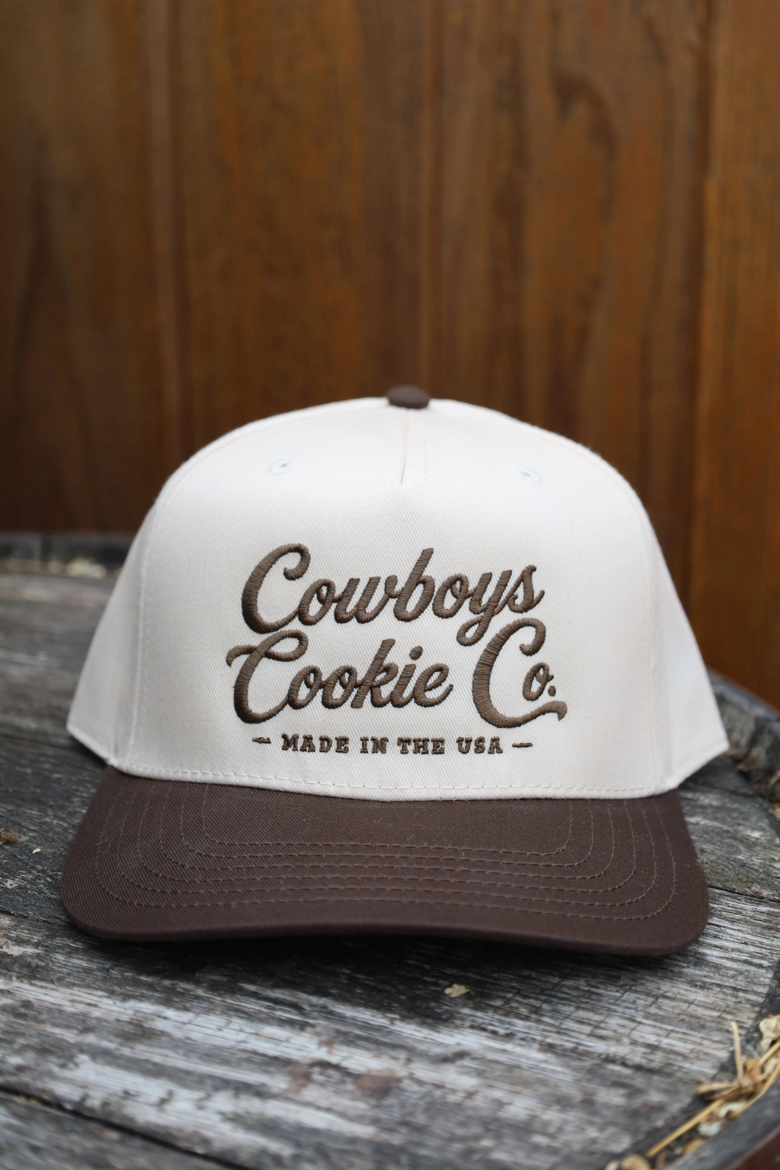 Cowboy's Cookie Co. Snapback Tan