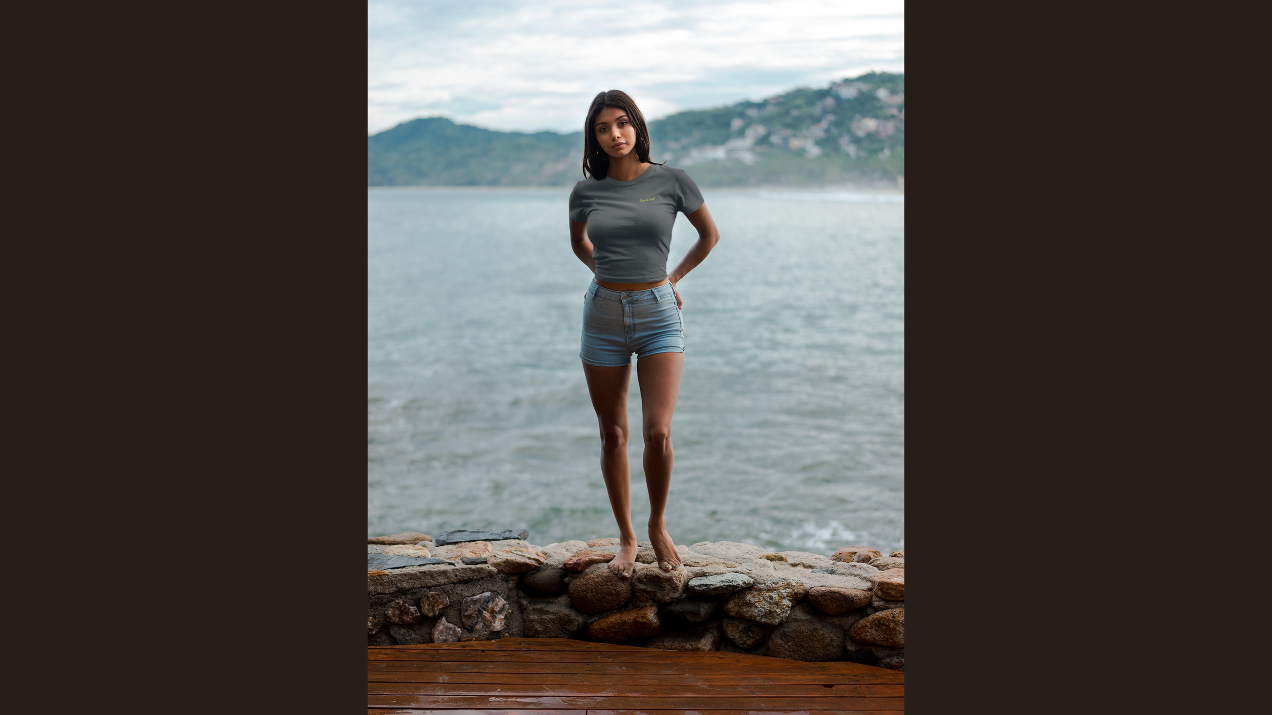 100% Cotton T-Shirt Unisex Bella Canvas Asphalt 4K.png