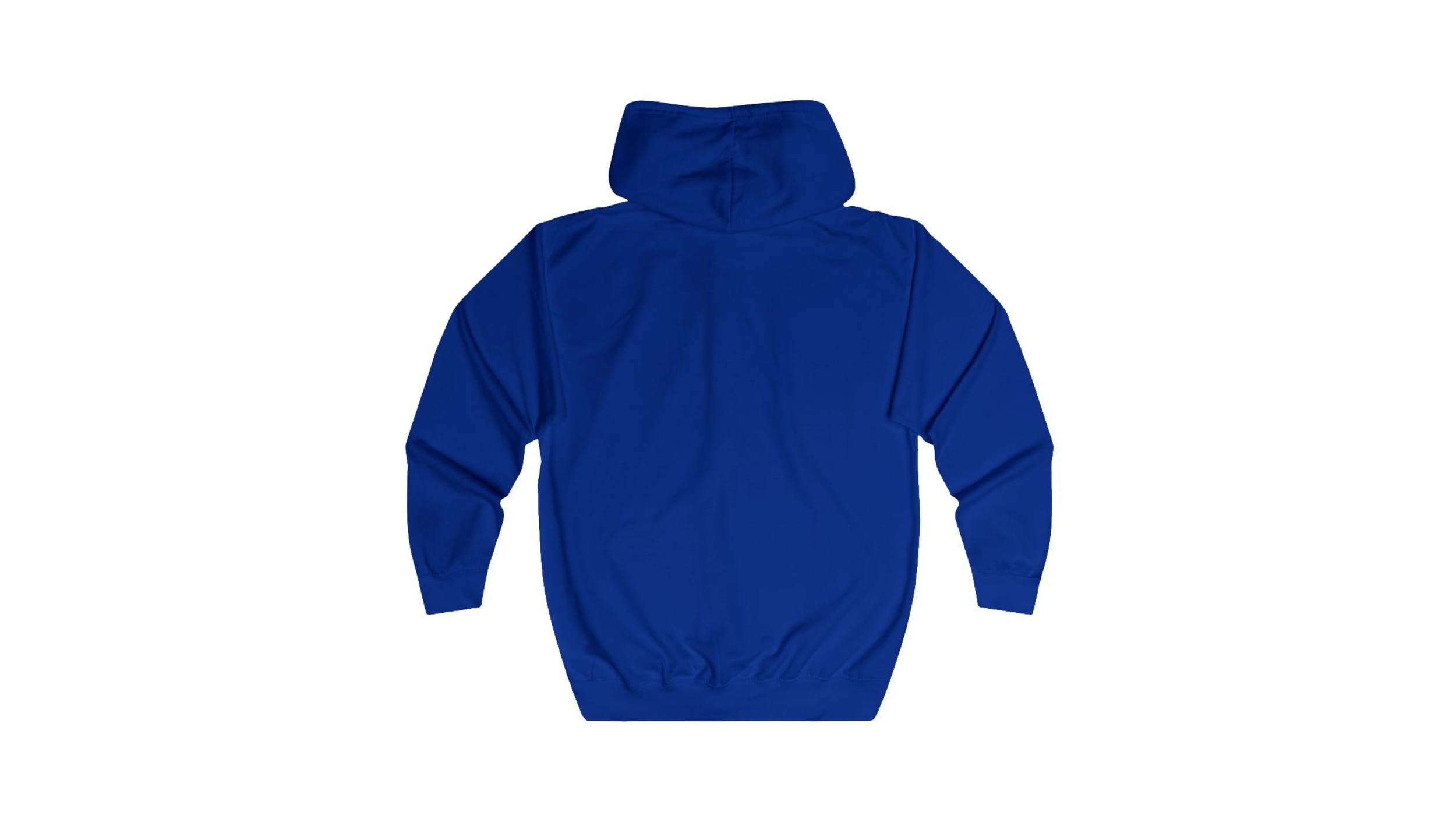 unisex-full-zip-hoodie royal blue back 4K.png