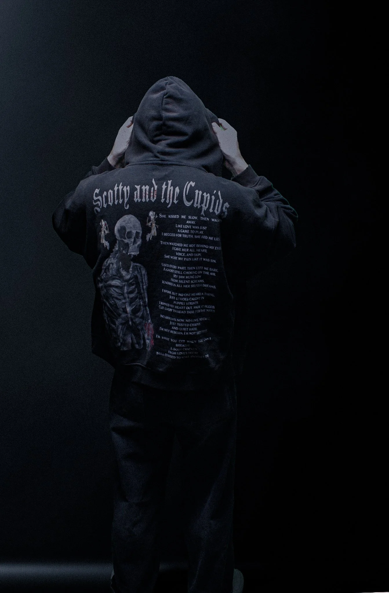 Scotty and the Cupids zip-up