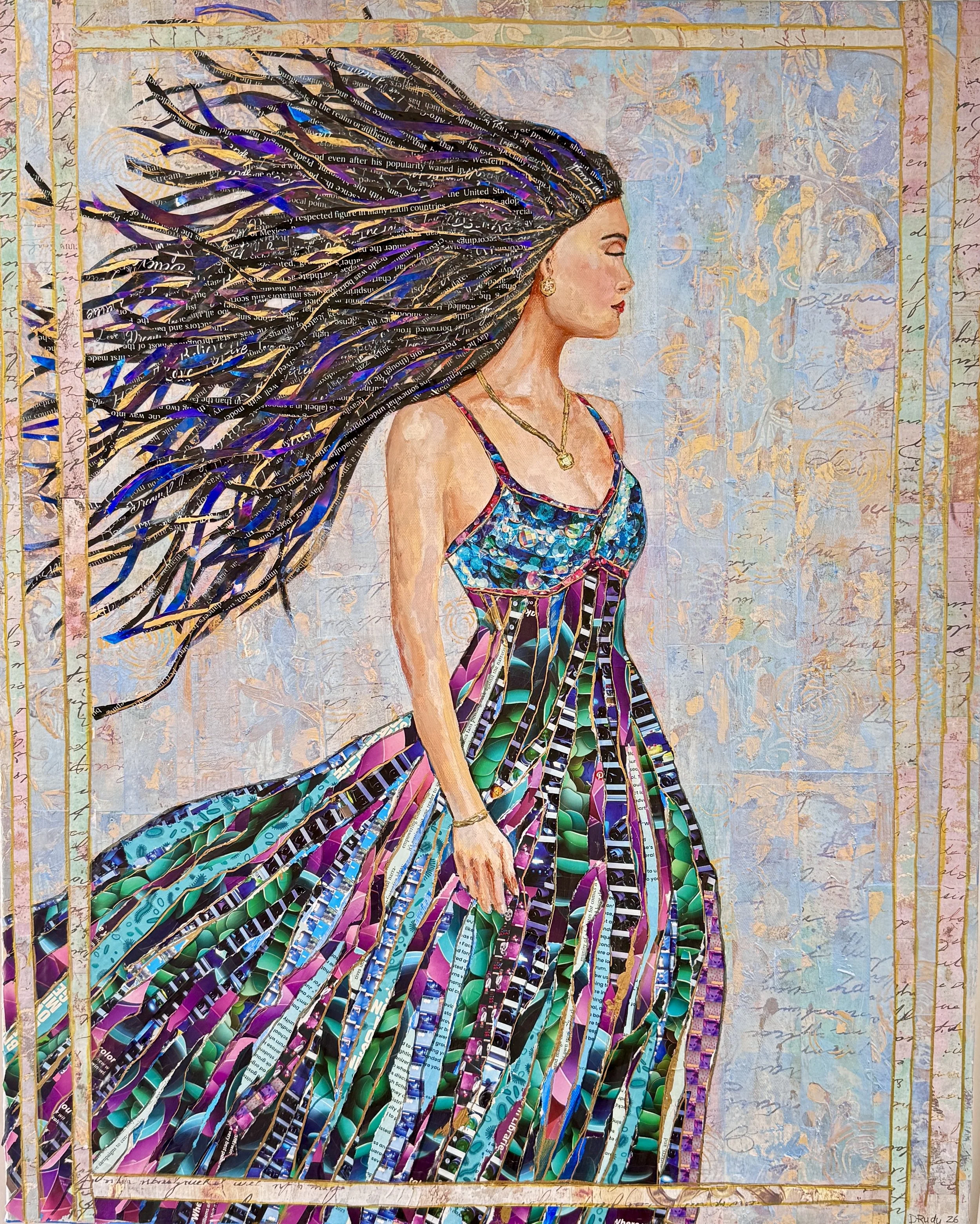 "The Dress" Original Art "24x30"