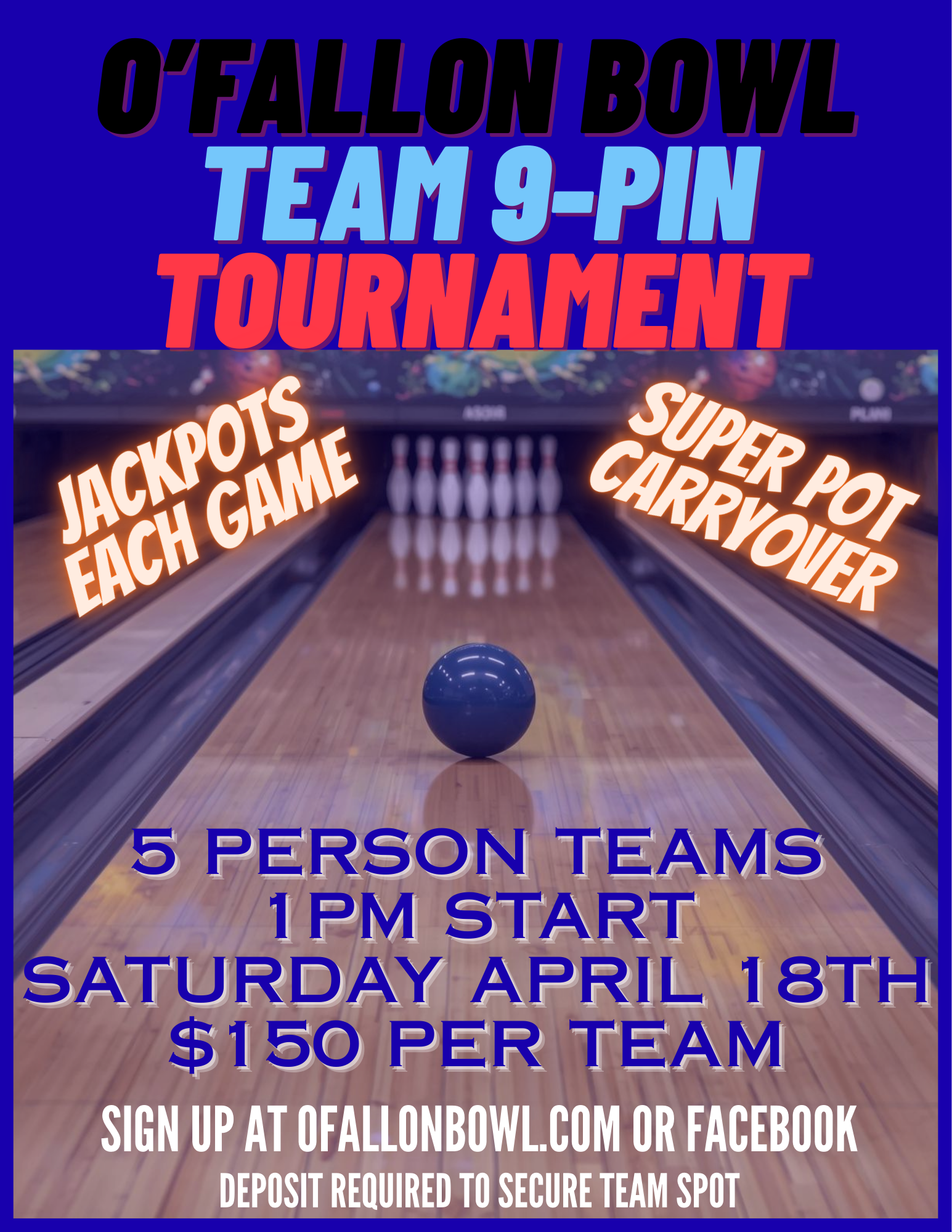 Team 9-Pin Tourney
