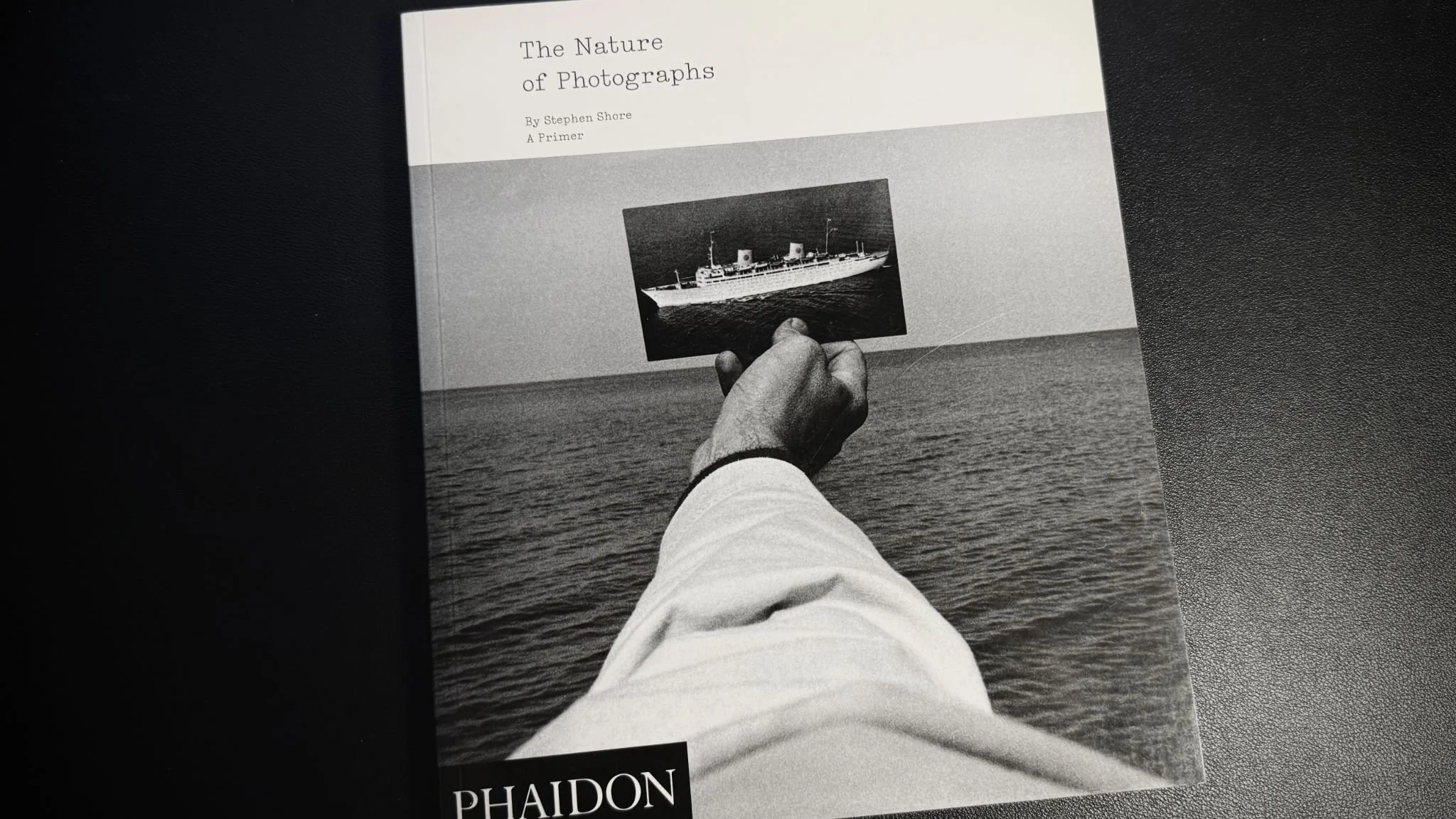 Stephen Shore - the nature of photographs a picture of the book