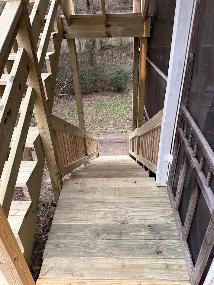 stairs / deck building chattanooga