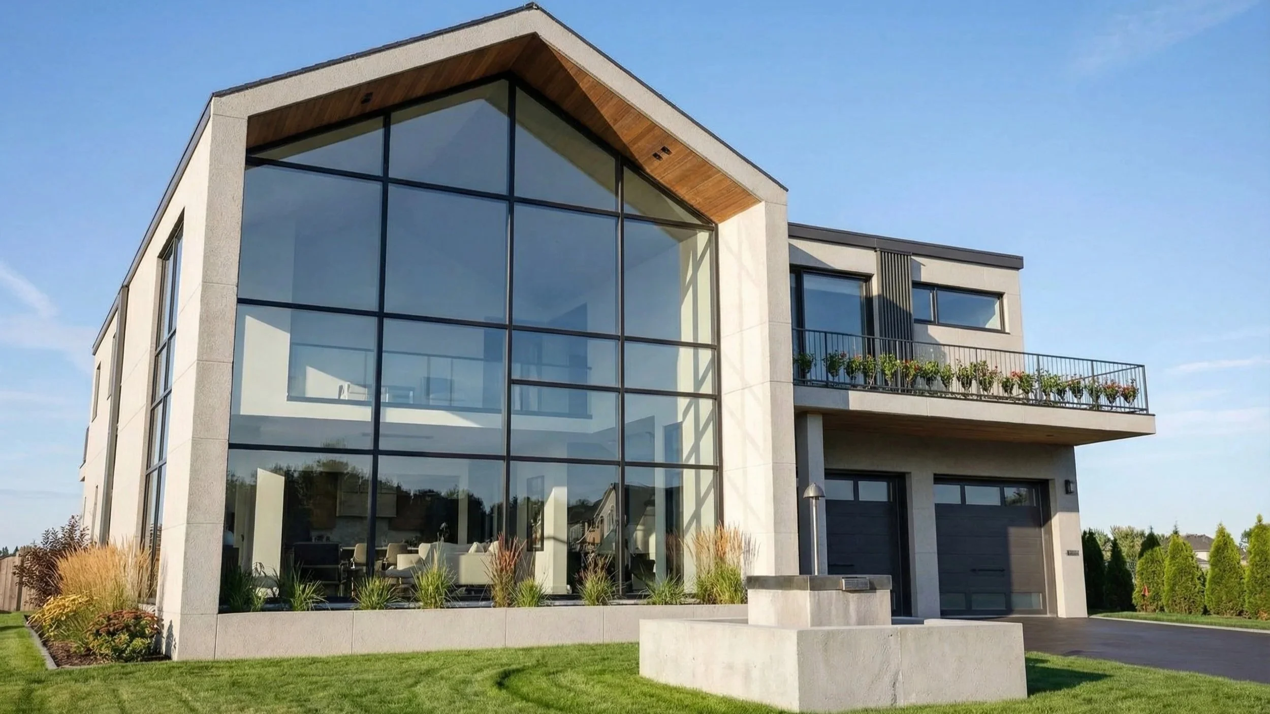 Modern Single Family Dwelling by Dar Architects Inc.