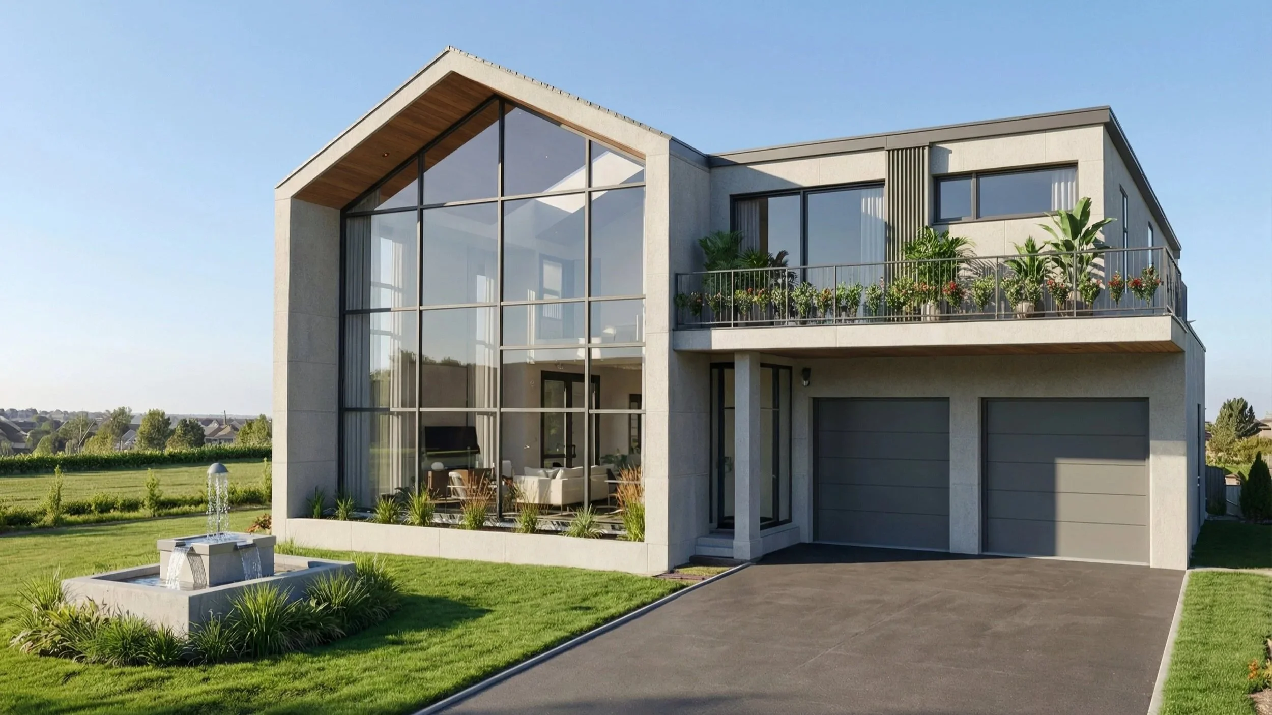 Modern Single Family Dwelling Design by Dar Architects Inc.