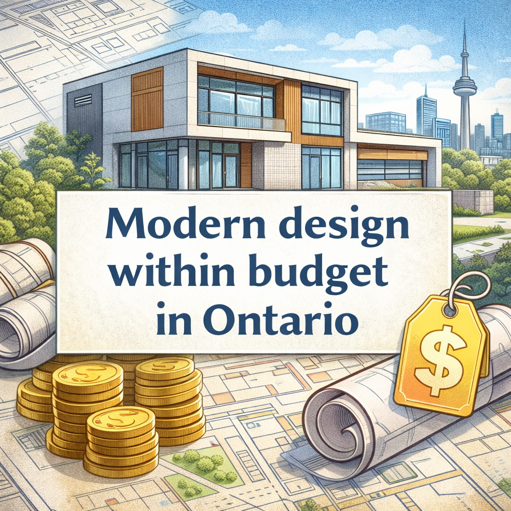 Modern Design Within Budget in Ontario