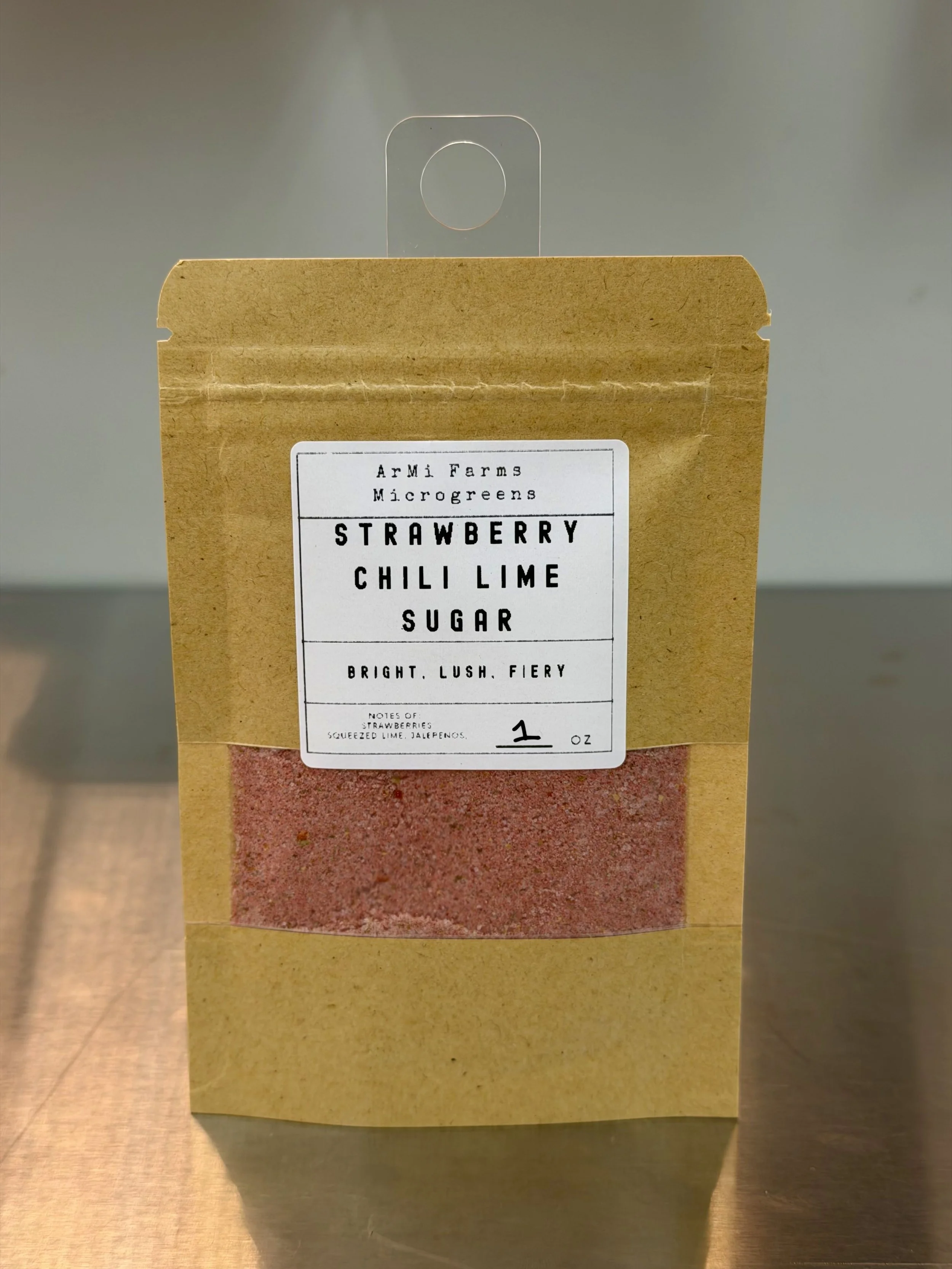 Strawberry Chili Lime Sugar