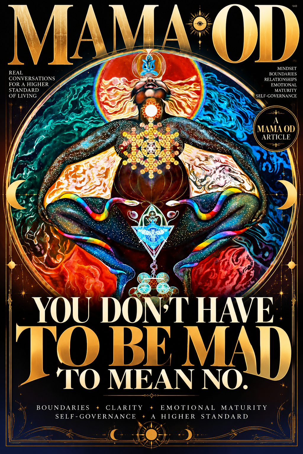 You Don’t Have To Be Mad To Mean No