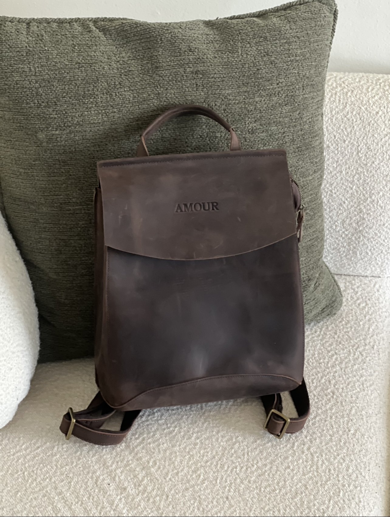 amour mini café backpack