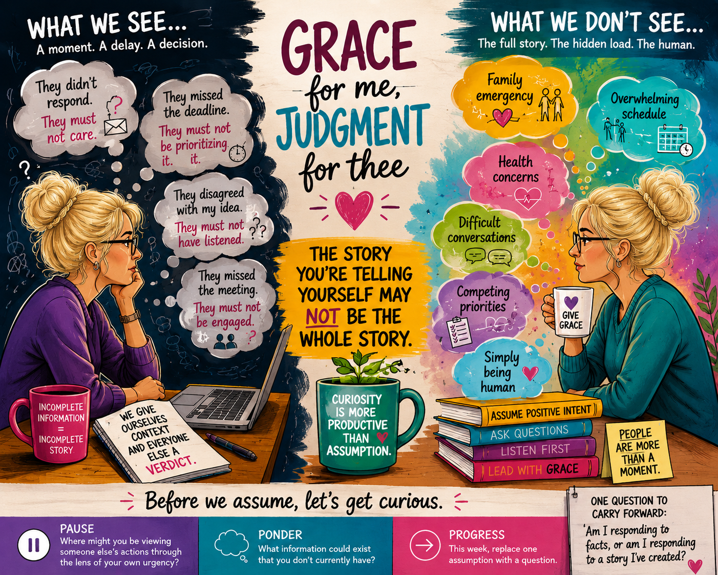 Grace for Me, Judgement for Thee.