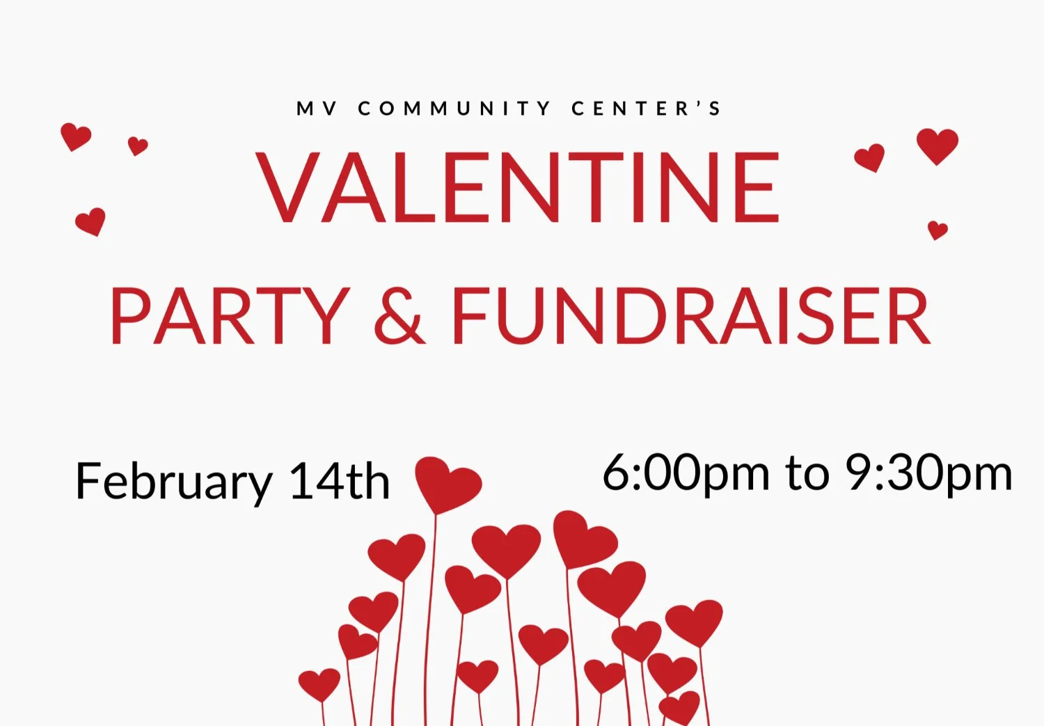 MVCC Valentine Party & Fundraiser