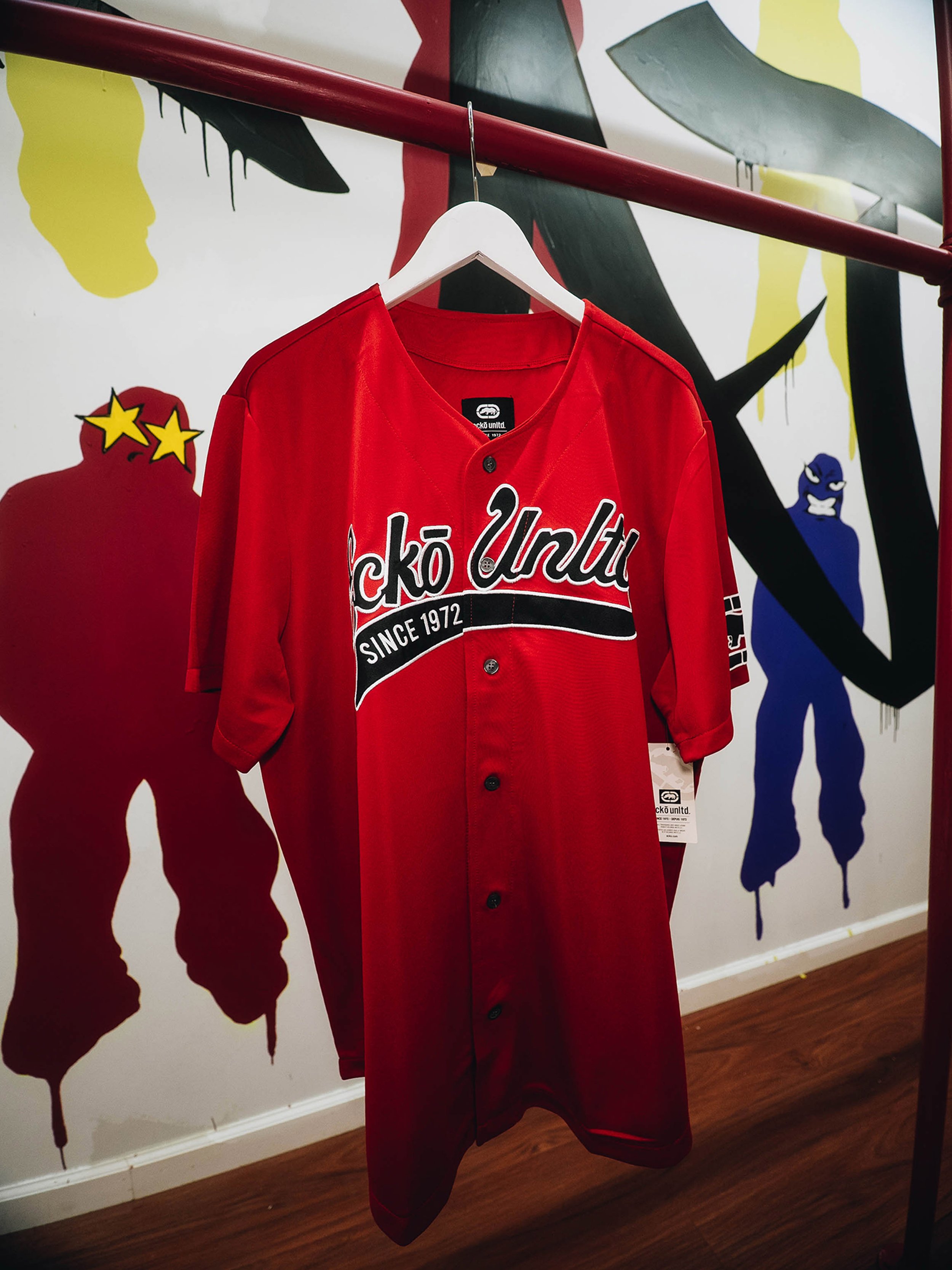 ECKO UNLTD CLASSIC RED JERSEY