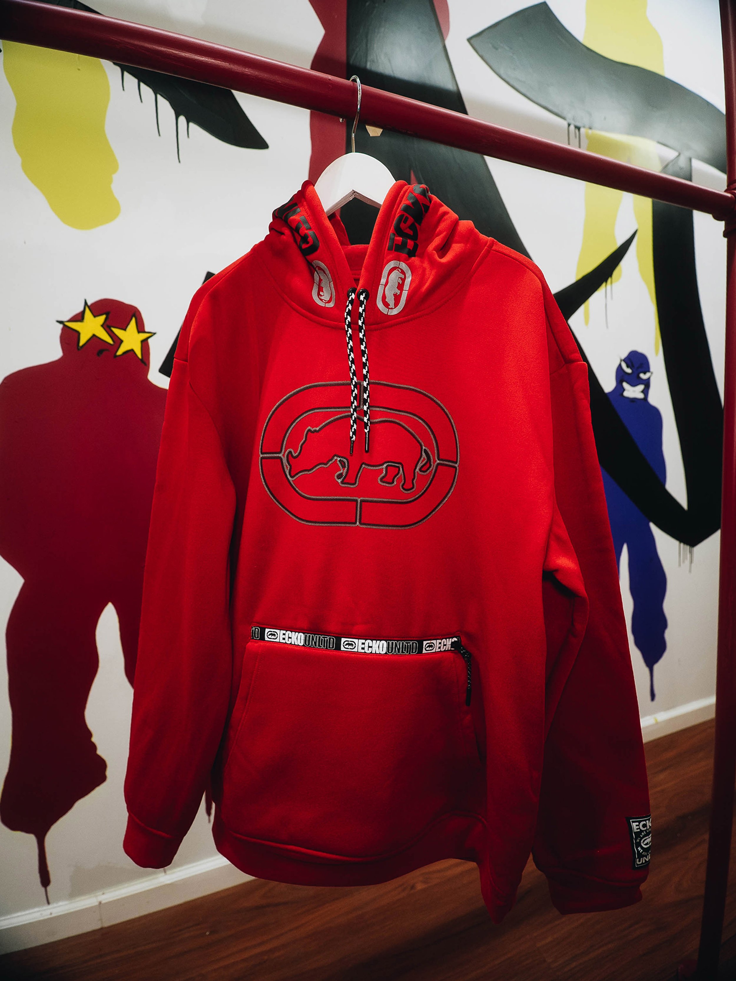 ECKO UNLTD RHINO RED HOODIE