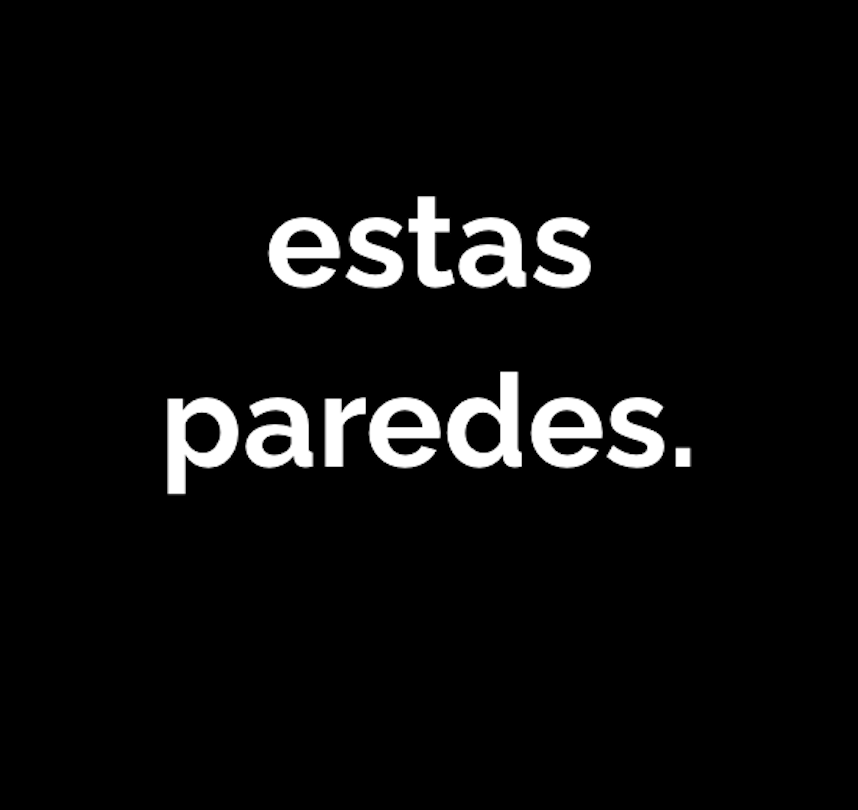 ESTAS PAREDES